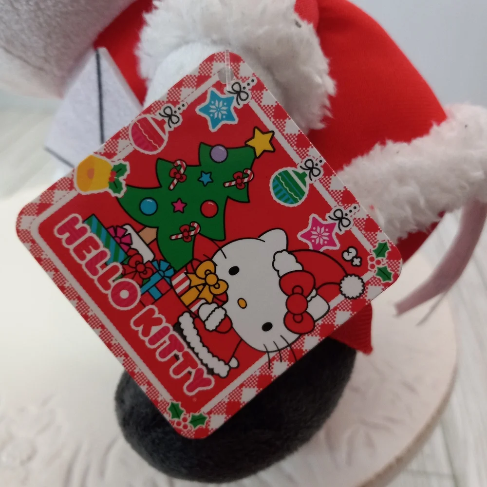 Hello Kitty Christmas Santa Plush